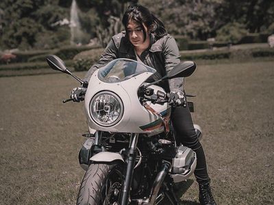 Si Cantik Nabila Putri dan Motor Gedenya