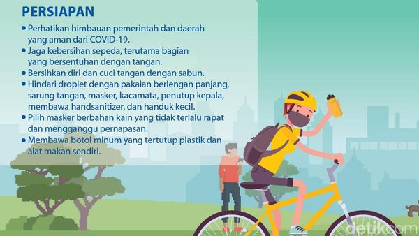 Penting! Panduan Sehat Bersepeda di Era New Normal