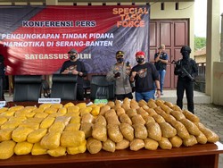 Dalam Waktu 10 Hari, Satgassus Polri Ungkap 1,2 Ton Sabu