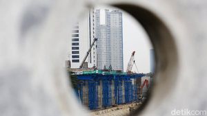 Proyek LRT Jabodebek Terus Dikebut