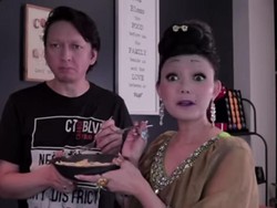 Aksi Kocak Rina Nose Jadi Chef Kelabu, Bikin Resep Murah dan Sehat!