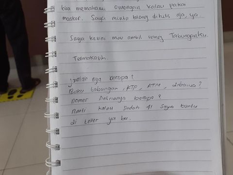 Cerita viral perempuan tuli di bank