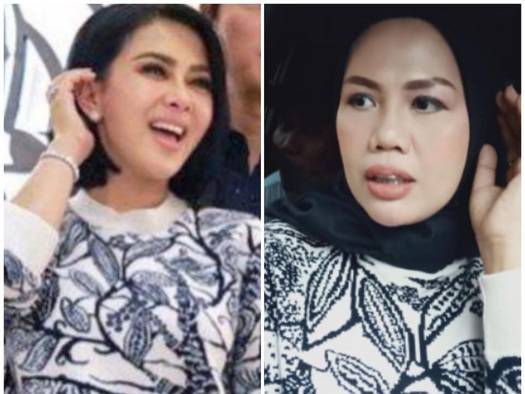 Pamer Baju Persis Sama Seperti Syahrini, Elly Sugigi: Punya Aku KW Pamer Baju Persis Sama Seperti Syahrini, Elly Sugigi: Punya Aku KW