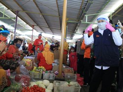 Khofifah Apresiasi Pasar Tangguh & Kampung Tangguh di Kabupaten Gresik