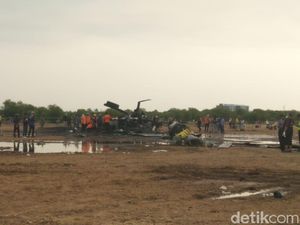 Begini Kesaksian Saksi Mata Jatuhnya Helikopter TNI AD di Kendal Begini Kesaksian Saksi Mata Jatuhnya Helikopter TNI AD di Kendal