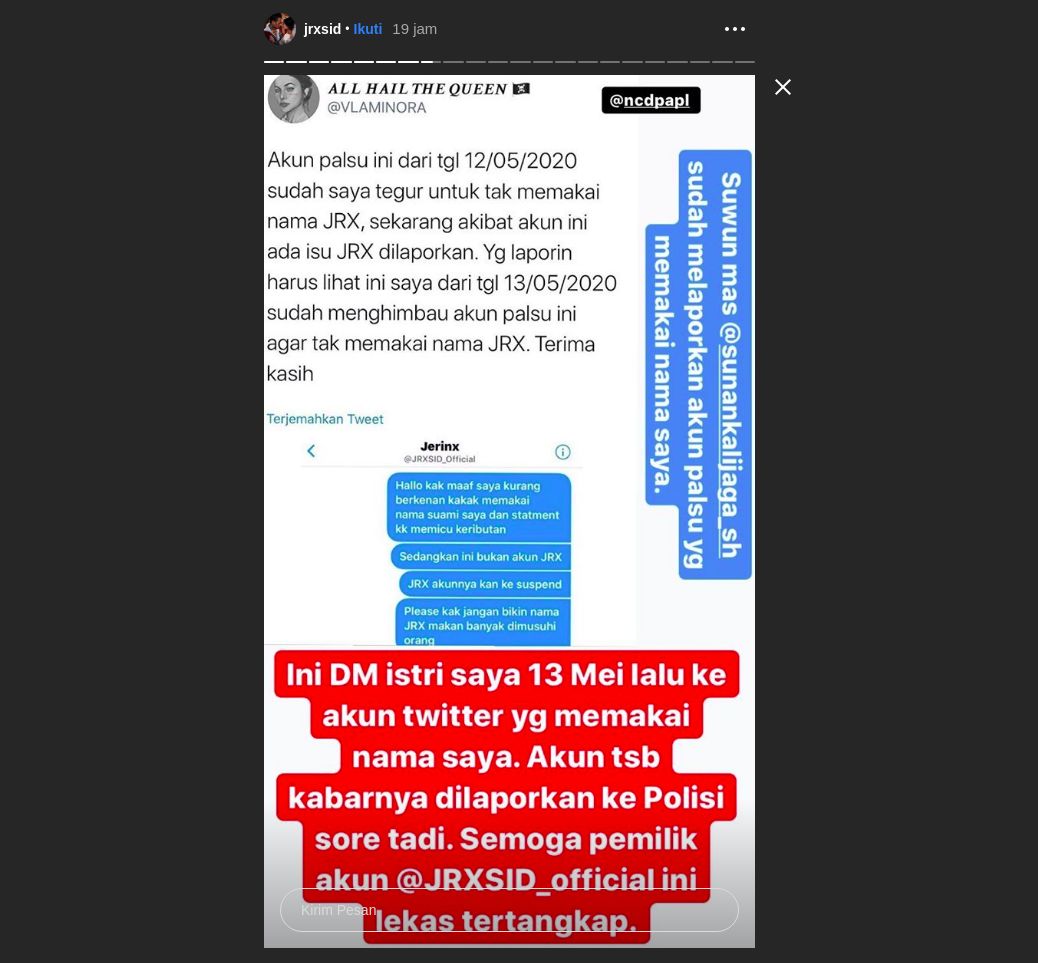 Klarifikasi Jerinx Soal Dugaan Hina Parpol Lewat Twitter