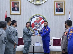 Kunjungi Bakamla, Kakorpolairud Tingkatkan Koordinasi Penegakan Hukum di Laut