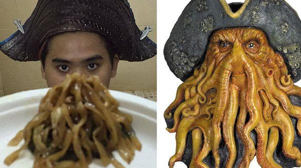 Gaya Kocak Selebgram Thailand yang Cosplay Jadi Berbagai Makanan