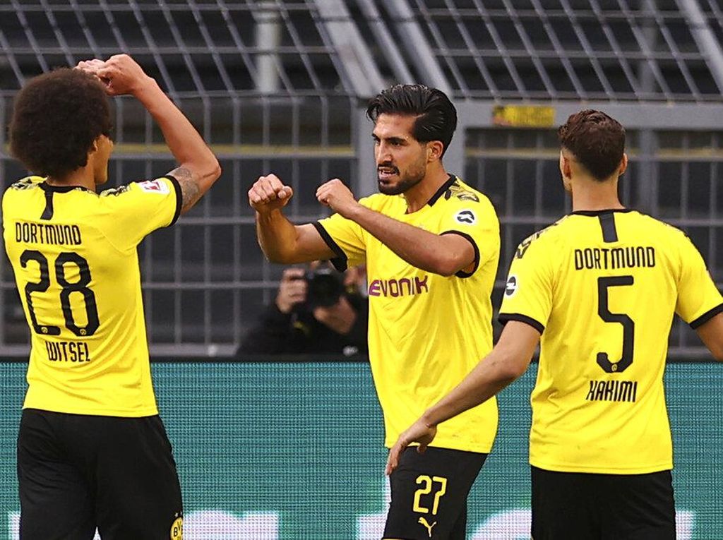 Dortmund Vs Hertha: Gol Emre Can Menangkan Die Borussen