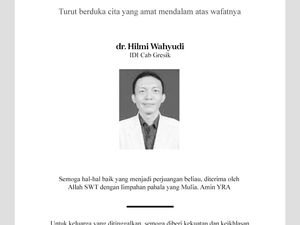 1 Dokter Wafat, Total Ada 32 Dokter Meninggal Terkait COVID-19