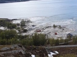 Kisah Seekor Anjing yang Selamat dari Longsor di Norwegia