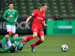 Boom... Jebol Gawang Bayern, Pemain Leverkusen Ini Bikin Rekor