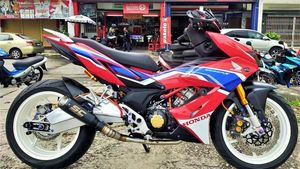 Modifikasi Honda Supra GTR 150 ala Negeri Jiran