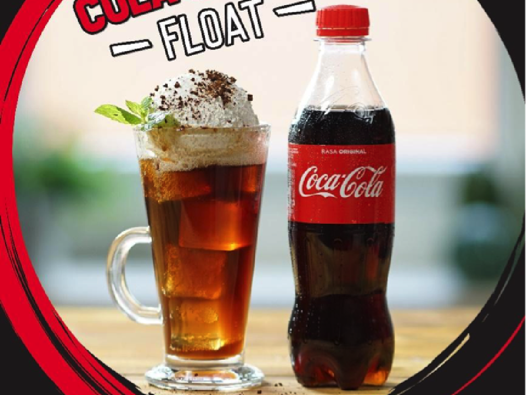 Resep Cola Coffee Float untuk Teman Nonton Film di Rumah