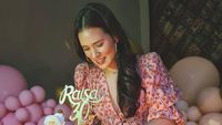 Raisa Rayakan Ultah #dirumahaja, Intip Dekorasi Cantik Pestanya