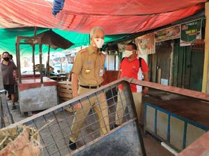 Ditutup Usai Pedagang Kena Corona, Pasar Karangayu Semarang Berbenah Ditutup Usai Pedagang Kena Corona, Pasar Karangayu Semarang Berbenah