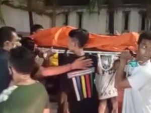 Video Jenazah PDP Corona di Makassar Dibawa Kabur Keluarga