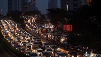 Potret Jakarta yang Kembali Macet di Jam Pulang Kerja
