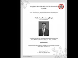 PB IDI Benarkan Satu Dokter Asal Banjarmasin Meninggal Terkait Corona