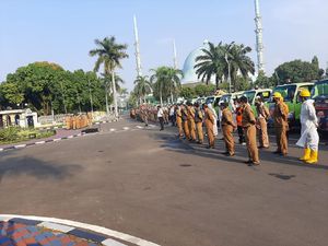 Apel Persiapan New Normal, Walkot Tangerang Minta Satpol PP Gencar Razia