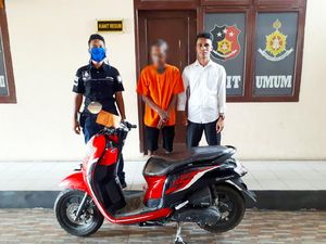 Bawa Kabur Motor Majikan, Sopir Pribadi di Luwu Utara DItangkap Polisi