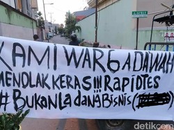 Termakan Hoax, Warga di Kecamatan Wajo Makassar Blokir Jalan Tolak Rapid Test