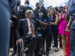 Video Ribuan Orang Beri Penghormatan Terakhir untuk George Floyd