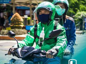 PSBB Transisi, Ini 6 Langkah Grab Jaga Keamanan Driver & Penumpang