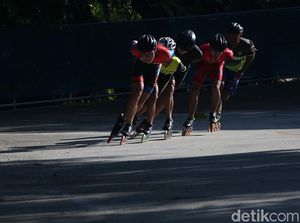 Melihat Atlet Pelatda Kota Bekasi Jalani Latihan