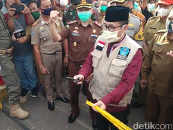 Sempat Ditutup Akibat Pedagang Positif Corona, Pasar Sumber Dibuka Lagi