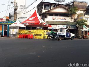 PSBB Sidoarjo Berakhir, Pos Pemeriksaan Check Point Kosong Melompong PSBB Sidoarjo Berakhir, Pos Pemeriksaan Check Point Kosong Melompong