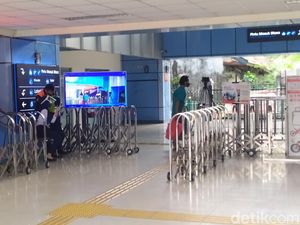 Sempat Viral Penumpang Terobos Petugas, Begini Situasi Stasiun Juanda Pagi Ini