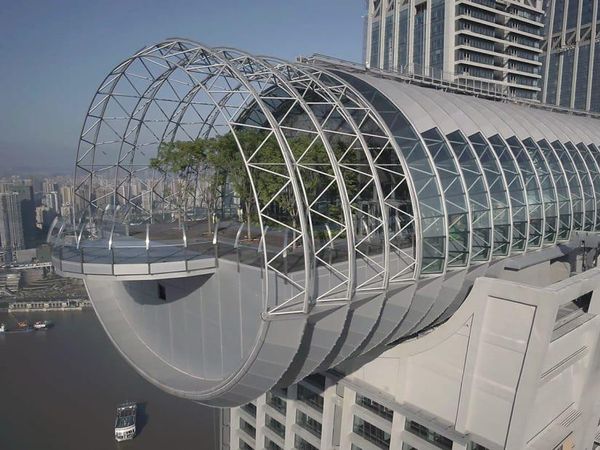 The Crystal Gedung Horisontal Tertinggi di Dunia Punya China
