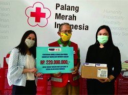 PMI Apresiasi Kolaborasi Pelaku Usaha yang Bantu Perangi COVID-19