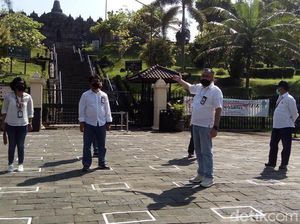 Catat! Protokol New Normal Buat Pengunjung Candi Borobudur