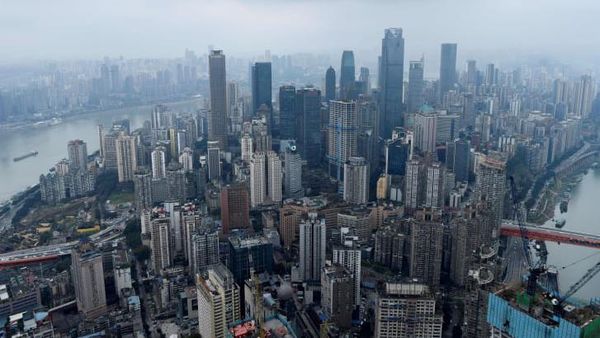 Dominasi Gedung Pencakar Langit China dalam Foto