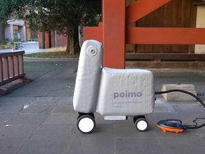 Praktis, Skuter Ini Bisa Kembang-Kempis Seperti Kasur Angin