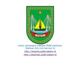 Situs PPDB Batam 2020 Dialihkan, Calon Peserta Didik Baru Mohon Menunggu