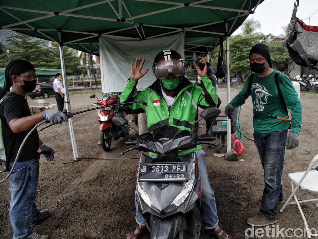 Protokol Kesehatan untuk Driver Online Diperketat Protokol Kesehatan untuk Driver Online Diperketat