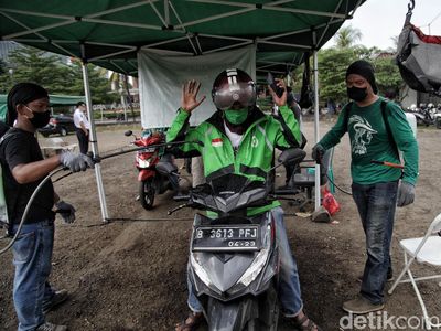 Protokol Kesehatan untuk Driver Online Diperketat