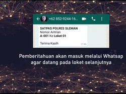 Cegah Kerumunan Warga Saat Urus SIM, Polres Sleman Lakukan Ini
