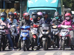 Sidoarjo Masuk Masa Transisi, Namun Masih Ada Pengendara Tak Bermasker