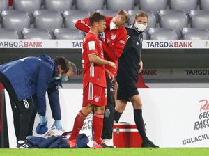 Ngeri! Kepala Kimmich Terinjak Pemain Frankfurt Hingga Berdarah
