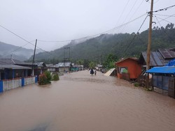 Tanggul Jebol Akibat Hujan Deras, 4 Desa di Gorontalo Terendam Banjir