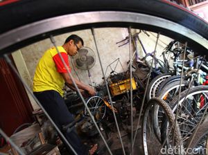 Bengkel Sepeda di Sukoharjo Rame Banget Gais