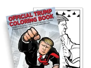 Official Trump Coloring Book Jadi Bahan Olok-olok Official Trump Coloring Book Jadi Bahan Olok-olok