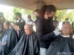 Video Kebumen Zero COVID-19, Bupati-Warga Ramai-ramai Cukur Gundul