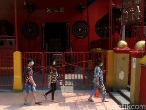 Tahun Baru Imlek, Tak Ada Keriuhan Pemburu Angpau di Petak Sembilan Tahun Baru Imlek, Tak Ada Keriuhan Pemburu Angpau di Petak Sembilan