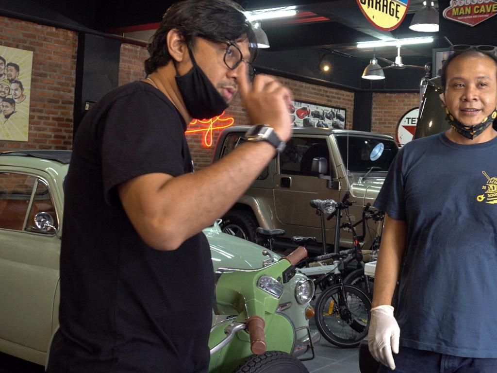 Cerita Andre Taulany Rogoh Rp 55 Juta untuk Modifikasi Vespa Klasiknya Cerita Andre Taulany Rogoh Rp 55 Juta untuk Modifikasi Vespa Klasiknya
