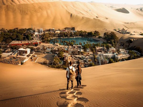 Peru Punya Oasis Paling Indah di Dunia Lho